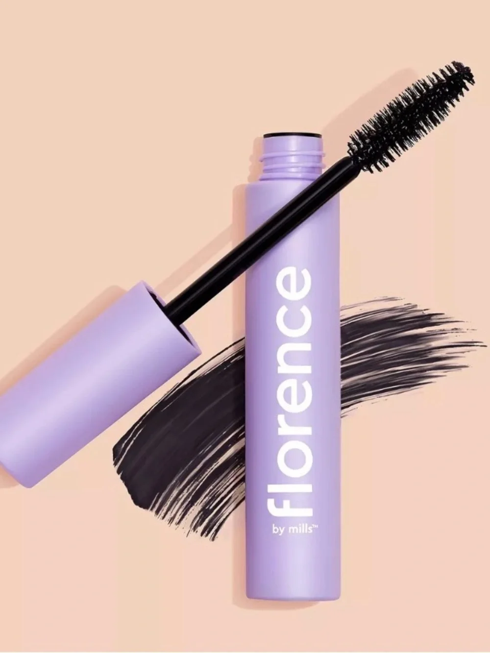 Florence Lavender Lash Mascara — Black Volume & Definition